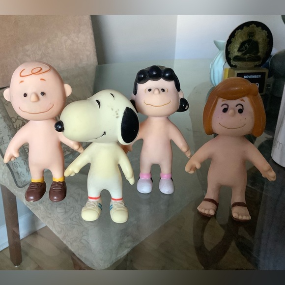 1952 - 1966 vintage united feature syndicate peanuts figures - Picture 3 of 5
